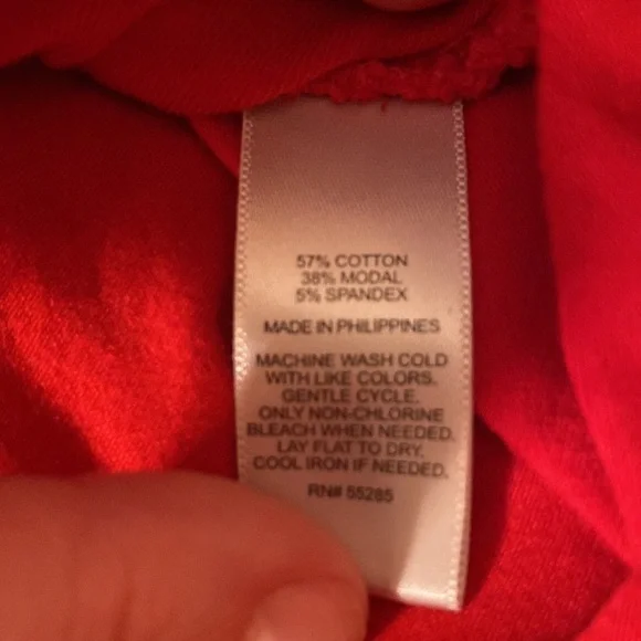 Express red size‎ large top shirt blouse - Picture 3 of 4